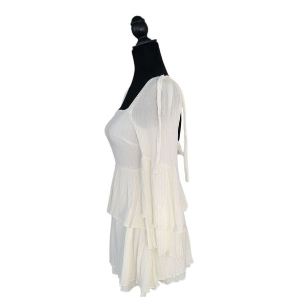 Tularosa Savannah Boho Dress in Ivory Size XS - Picture 4 of 10